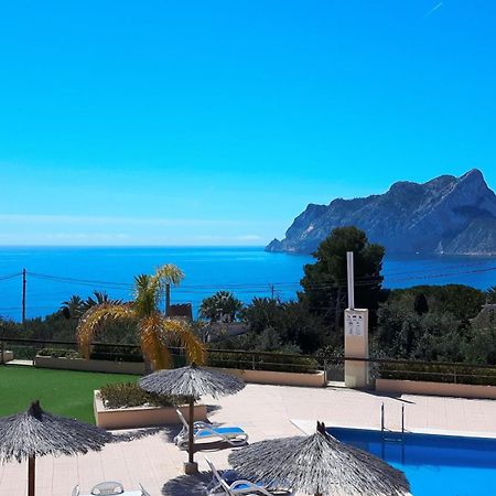 Ferienhaus Mit Schoenem Pool Und Meerblick Villa Ifach Bagian luar foto